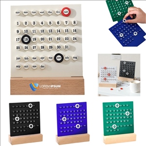 Handcrafted Acrylic Desk Calendar: Decorative Gift Idea